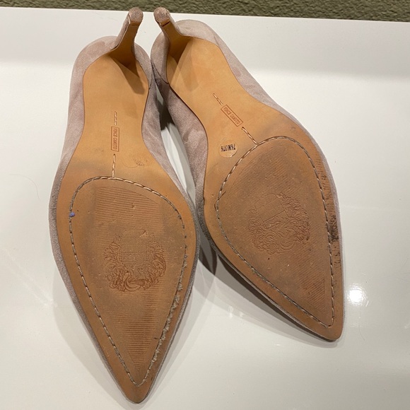 Vince Camuto Ankia Suede Pump - Nude - 7.5 - EUC! - Picture 5 of 9